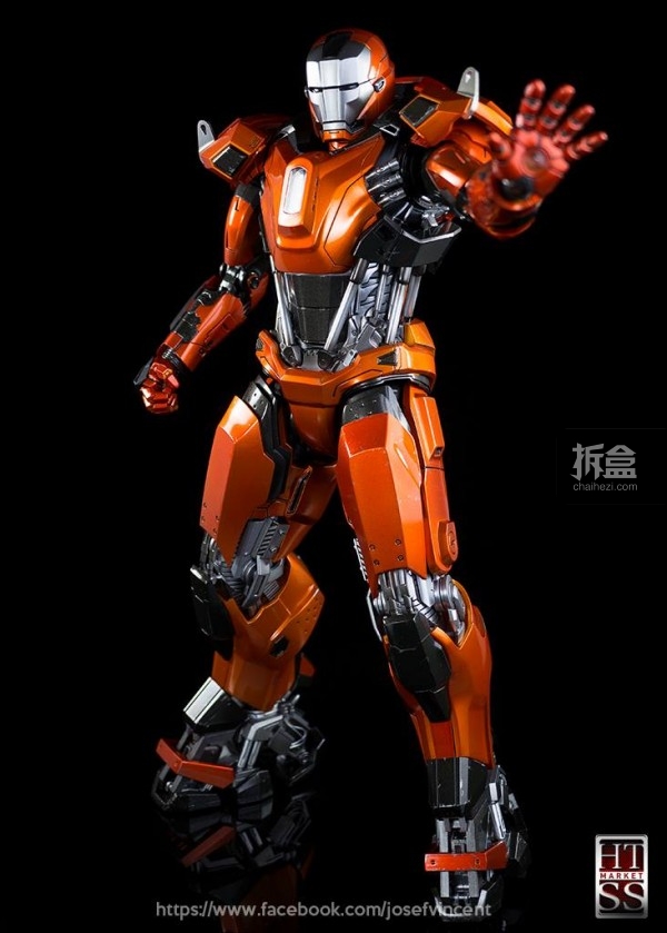 hottoys新加坡会场钢铁侠mark36抢先开箱图