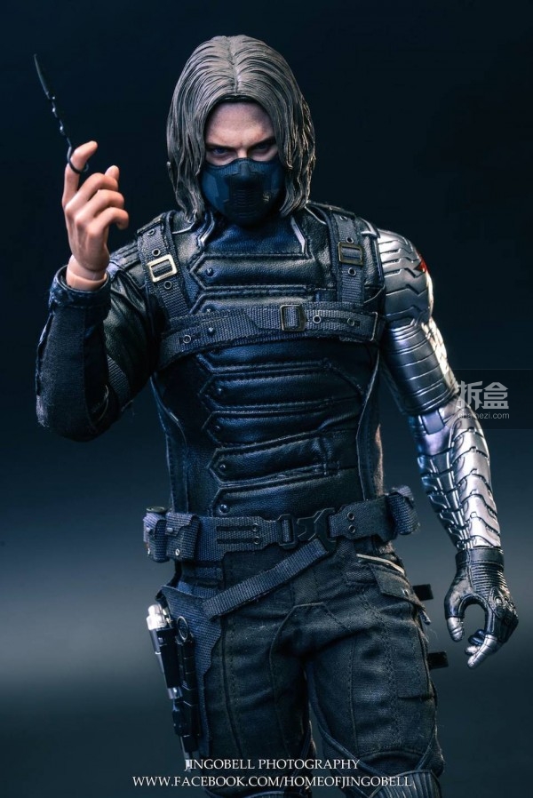 美图欣赏:hottoys 1/6《美国队长2》冬兵/winter soldier(jingobell