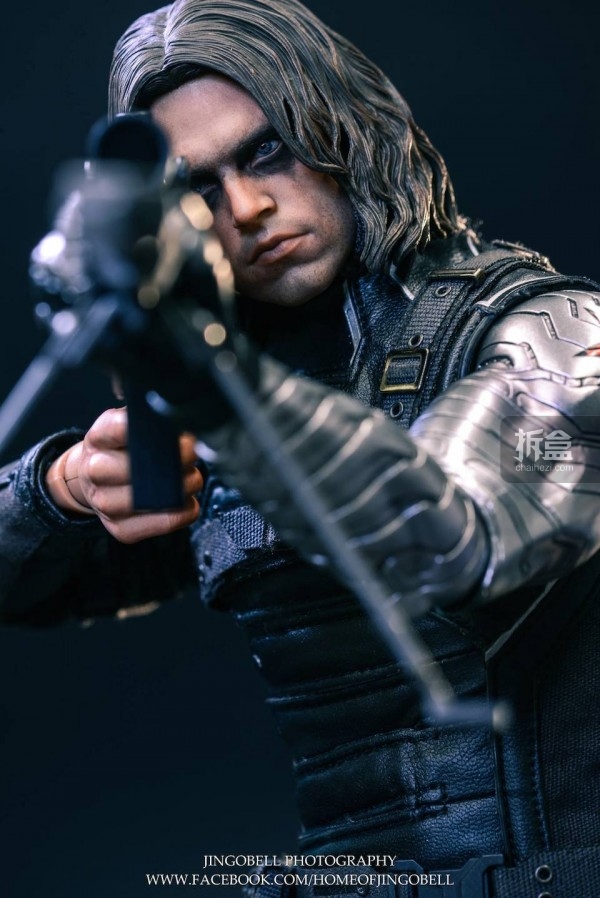 美图欣赏:hottoys 1/6《美国队长2》冬兵/winter soldier(jingobell