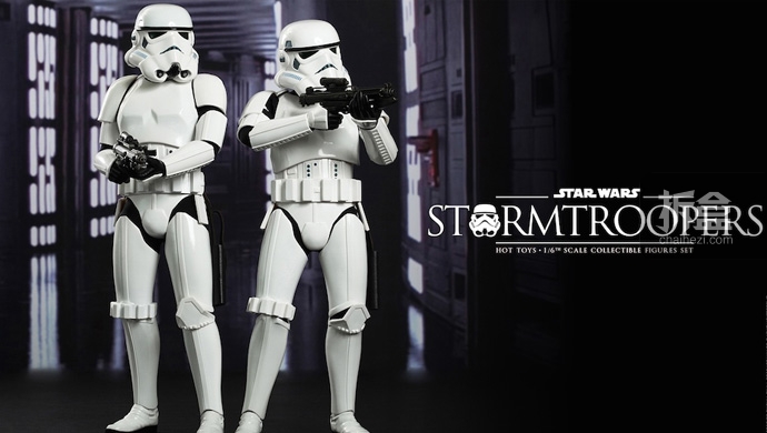 hottoys 1/6《星球大战4-新希望》暴风白兵stormtrooper单人版 双人版