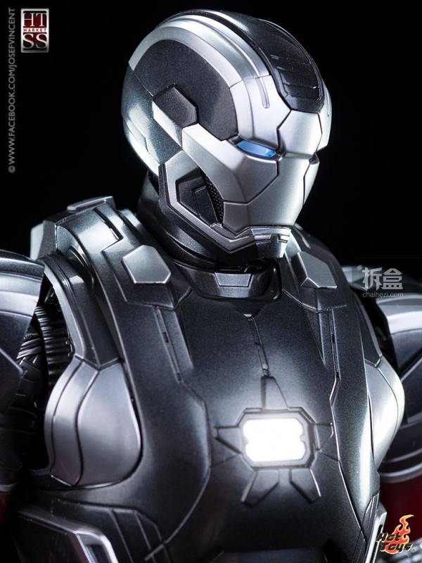 超多美图:hottoys『toy soul 2014』会场限定《钢铁侠3》mk22 hot rod