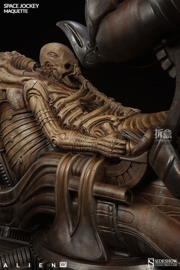 sideshow推出异形太空骑师alienspacejockey雕像
