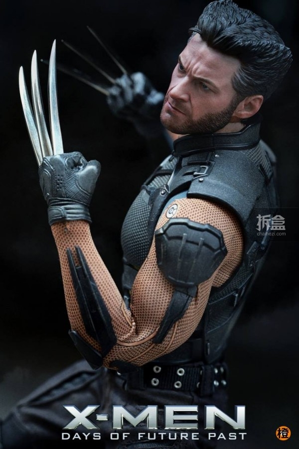 橙默开箱hottoysx战警逆转未来金刚狼wolverine40