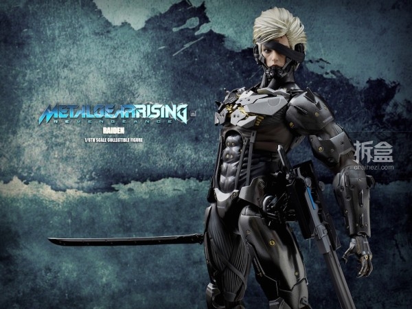 小丙美图hottoys合金装备崛起复仇雷电raiden16人偶