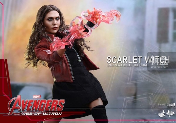 hottoys《复仇者联盟2:奥创纪元》绯红女巫/scarlet witch 1/6人偶