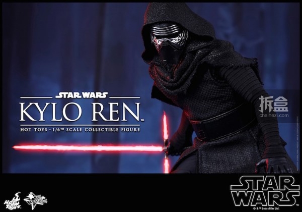 hottoys《星球大战7:原力觉醒》凯洛·伦/kylo ren 1