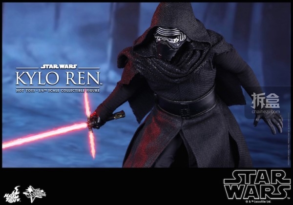 hottoys《星球大战7:原力觉醒》凯洛·伦/kylo ren 1