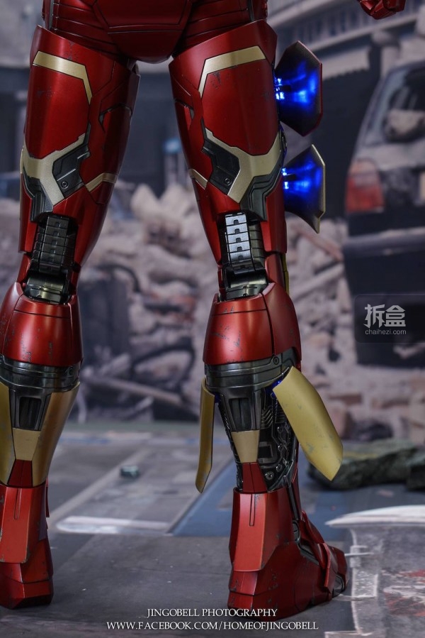 hottoys复仇者联盟214钢铁侠mark43jingobell实拍