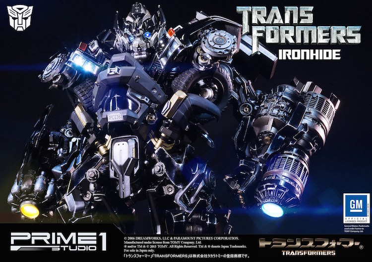 prime1studio变形金刚1铁皮ironhide24寸全身像