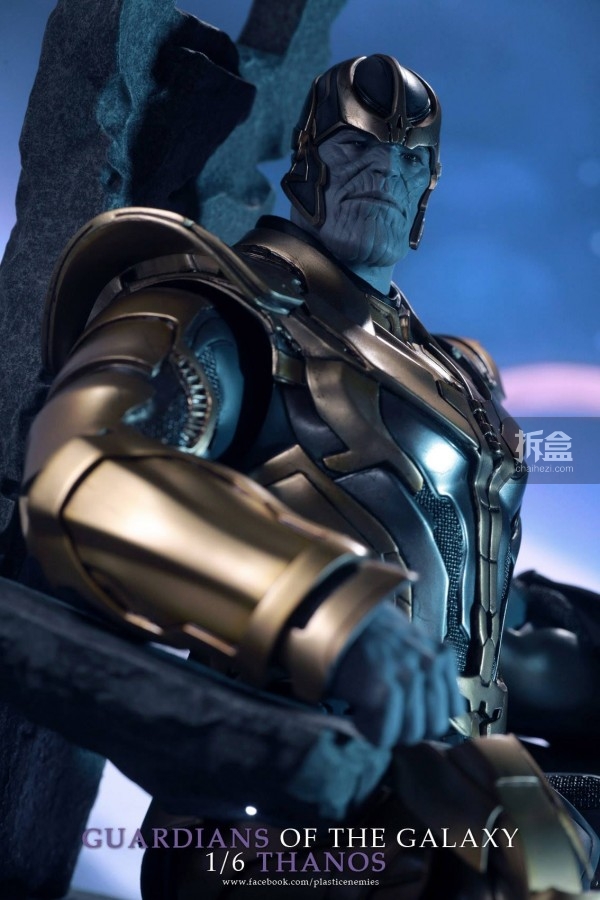 hottoys《银河护卫队》反派 灭霸thanos1/6珍藏人偶(plastic enemies