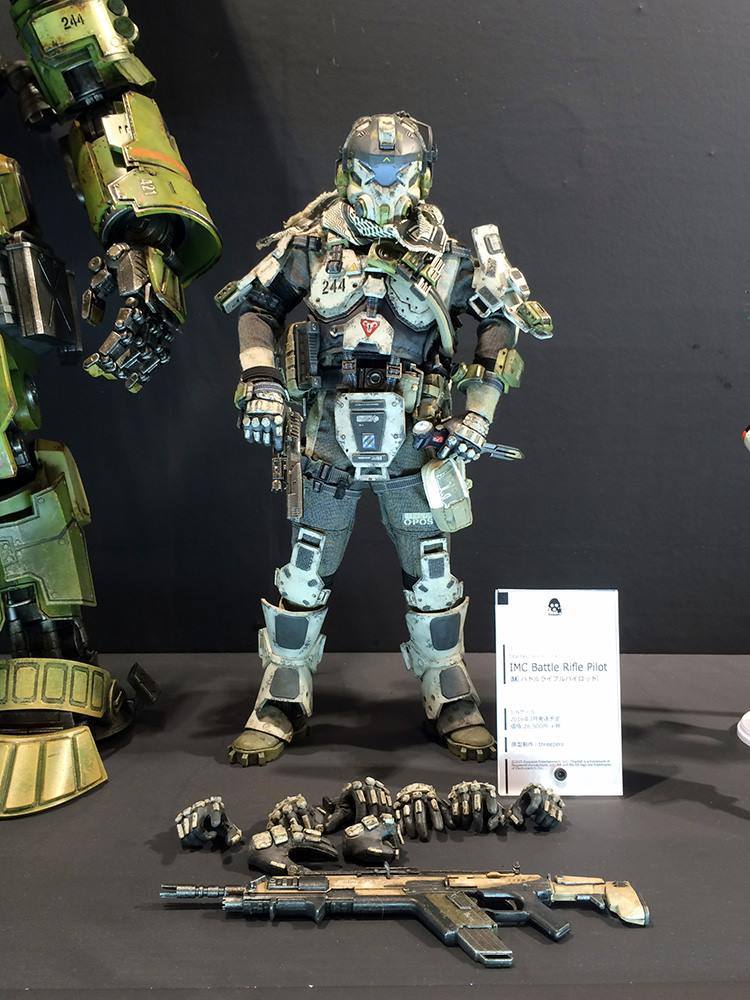 threezero《泰坦陨落titanfall》1:6驾驶员铁驭(泛用型)imc battle